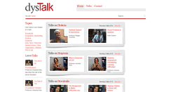 Desktop Screenshot of dystalk.com